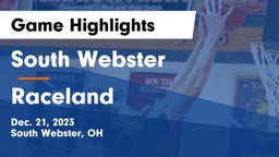 South Webster  vs Raceland  Game Highlights - Dec. 21, 2023