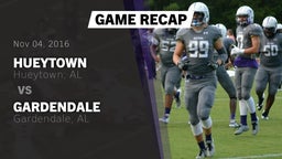 Recap: Hueytown  vs. Gardendale  2016