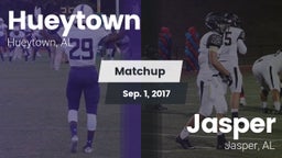 Matchup: Hueytown  vs. Jasper  2017
