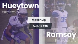 Matchup: Hueytown  vs. Ramsay  2017