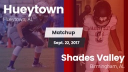 Matchup: Hueytown  vs. Shades Valley  2017