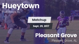 Matchup: Hueytown  vs. Pleasant Grove  2017