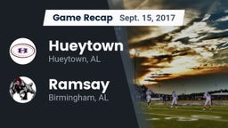 Recap: Hueytown  vs. Ramsay  2017