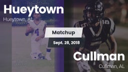 Matchup: Hueytown  vs. Cullman  2018