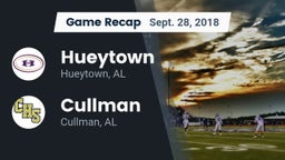 Recap: Hueytown  vs. Cullman  2018