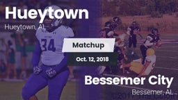 Matchup: Hueytown  vs. Bessemer City  2018