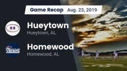 Recap: Hueytown  vs. Homewood  2019