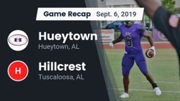 Recap: Hueytown  vs. Hillcrest  2019