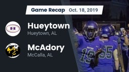 Recap: Hueytown  vs. McAdory  2019