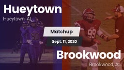 Matchup: Hueytown  vs. Brookwood  2020