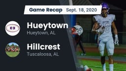 Recap: Hueytown  vs. Hillcrest  2020