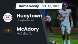Recap: Hueytown  vs. McAdory  2020