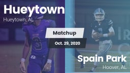 Matchup: Hueytown  vs. Spain Park  2020