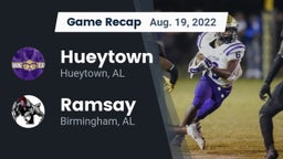 Recap: Hueytown  vs. Ramsay  2022
