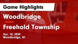 Woodbridge  vs Freehold Township  Game Highlights - Jan. 18, 2020