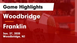 Woodbridge  vs Franklin  Game Highlights - Jan. 27, 2020
