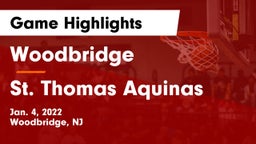 Woodbridge  vs St. Thomas Aquinas Game Highlights - Jan. 4, 2022