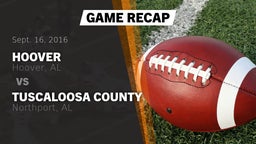 Recap: Hoover  vs. Tuscaloosa County  2016