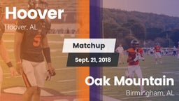 Matchup: Hoover  vs. Oak Mountain  2018