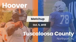 Matchup: Hoover  vs. Tuscaloosa County  2018