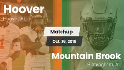 Matchup: Hoover  vs. Mountain Brook  2018