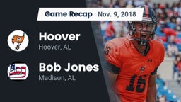 Recap: Hoover  vs. Bob Jones  2018