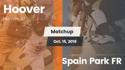 Matchup: Hoover  vs. Spain Park FR 2019