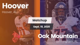 Matchup: Hoover  vs. Oak Mountain  2020