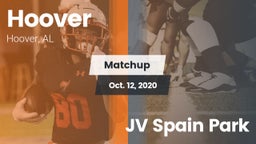 Matchup: Hoover  vs. JV Spain Park 2020