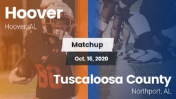 Matchup: Hoover  vs. Tuscaloosa County  2020