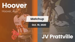 Matchup: Hoover  vs. JV Prattville 2020