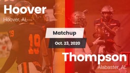 Matchup: Hoover  vs. Thompson  2020