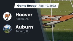 Recap: Hoover  vs. Auburn  2022