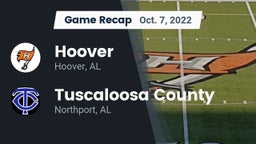 Recap: Hoover  vs. Tuscaloosa County  2022