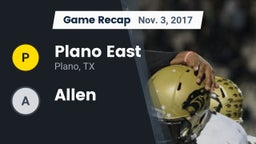 Recap: Plano East  vs. Allen 2017
