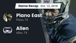 Recap: Plano East  vs. Allen  2018