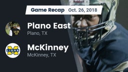 Recap: Plano East  vs. McKinney  2018