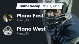 Recap: Plano East  vs. Plano West  2018