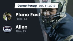Recap: Plano East  vs. Allen  2019