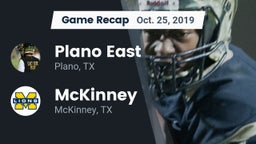 Recap: Plano East  vs. McKinney  2019