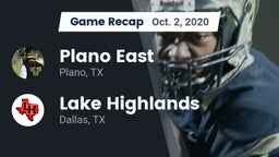 Recap: Plano East  vs. Lake Highlands  2020