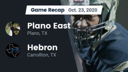 Recap: Plano East  vs. Hebron  2020