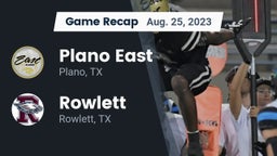 Recap: Plano East  vs. Rowlett  2023