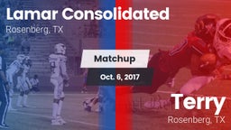 Matchup: Lamar Consolidated vs. Terry  2017