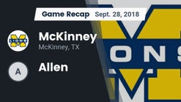 Recap: McKinney  vs. Allen  2018