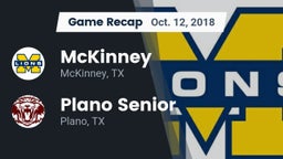 Recap: McKinney  vs. Plano Senior  2018