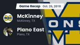 Recap: McKinney  vs. Plano East  2018