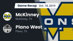 Recap: McKinney  vs. Plano West  2019