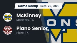 Recap: McKinney  vs. Plano Senior  2020