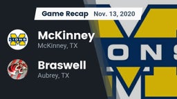 Recap: McKinney  vs. Braswell  2020